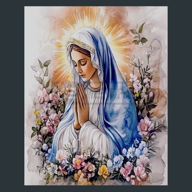 Mary-Prayer-3-Metal-Prints
