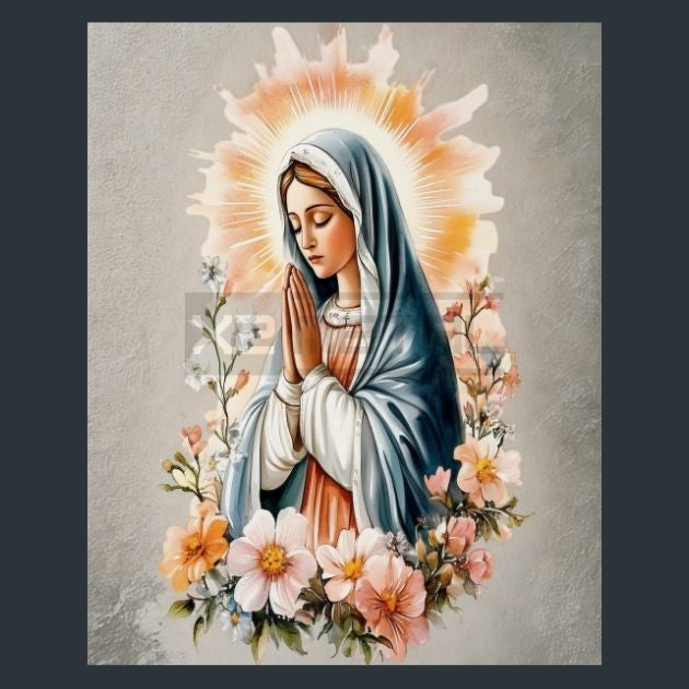 Mary-Prayer-6-Metal-Prints