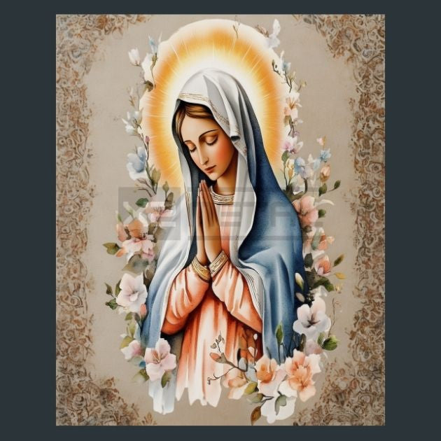 Mary-Prayer-7-Metal-Prints