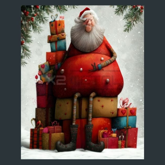 Merry-Santa-10-Metal-Prints