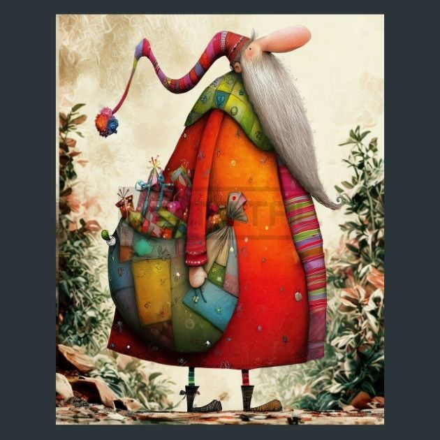 Merry-Santa-5-Metal-Prints