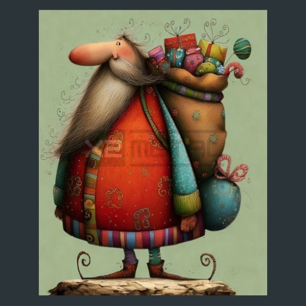 Merry-Santa-9-Metal-Prints