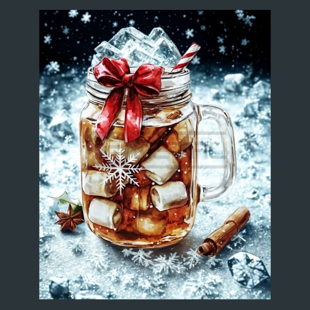 Merry Malt 6 Metal Wall Art and Desktop Mouse Pad by X2Metal