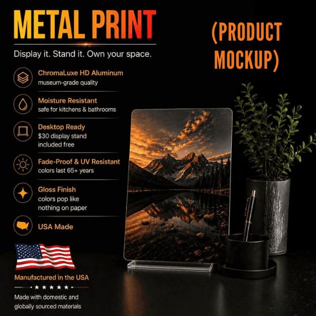 Cross Birds 23 Metal Wall Art and Desktop Mouse Pad by X2Metal