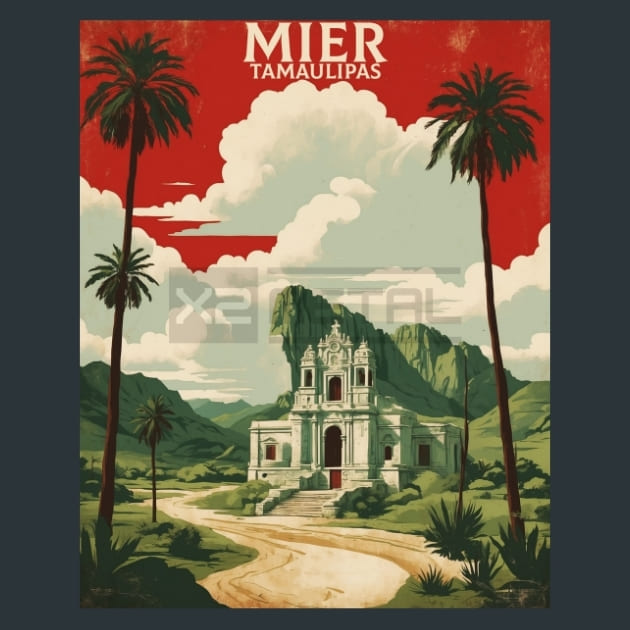Mier Tamaulipas Mexico Metal Prints Posters and Mouse Pads