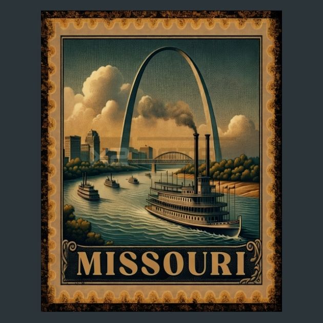Missouri-Stamp-2-Metal-Prints
