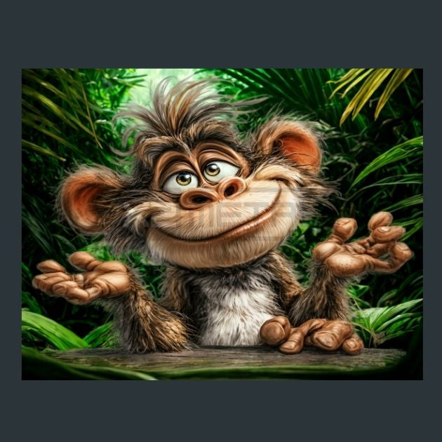 Monkey-10-Metal-Prints