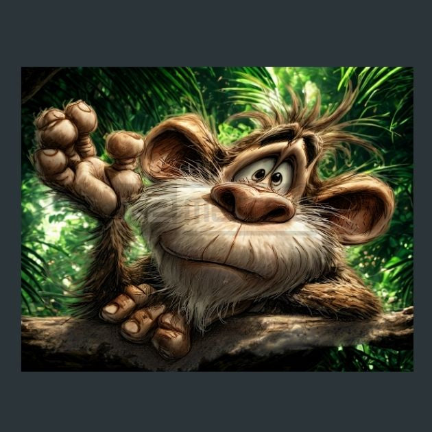 Monkey-15-Metal-Prints