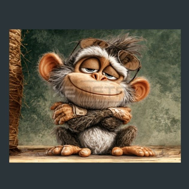 Monkey-2-Metal-Prints