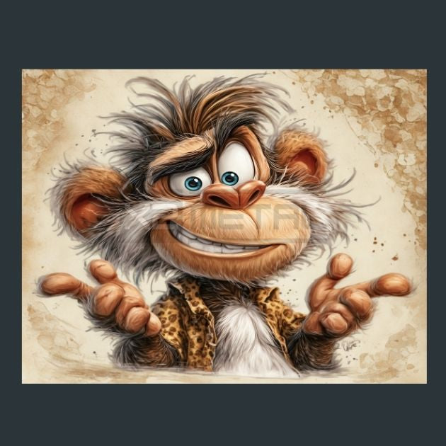 Monkey-4-Metal-Prints