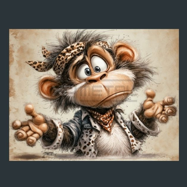 Monkey-6-Metal-Prints