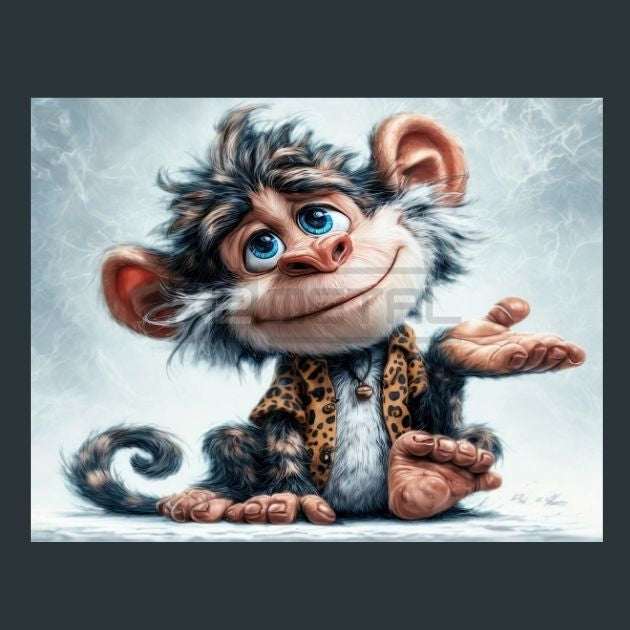 Monkey-8-Metal-Prints