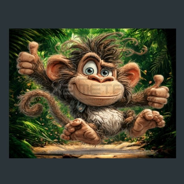 Monkey-9-Metal-Prints