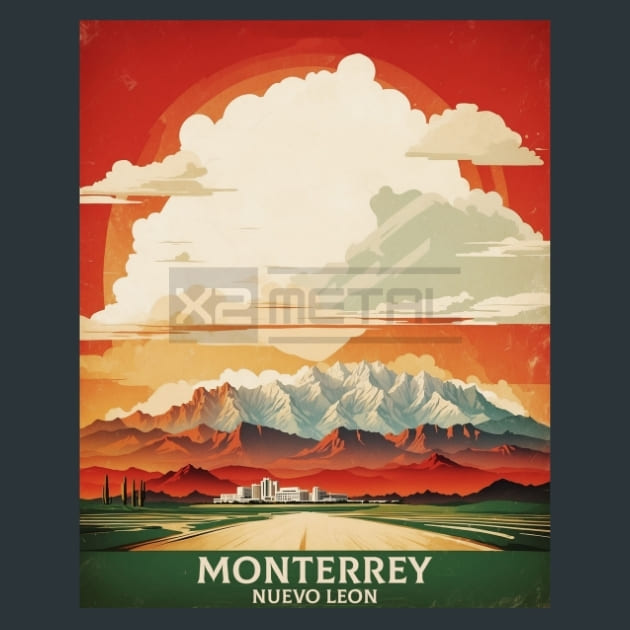 Monterrey Nuevo Leon 2 Mexico Metal Prints Posters and Mouse Pads