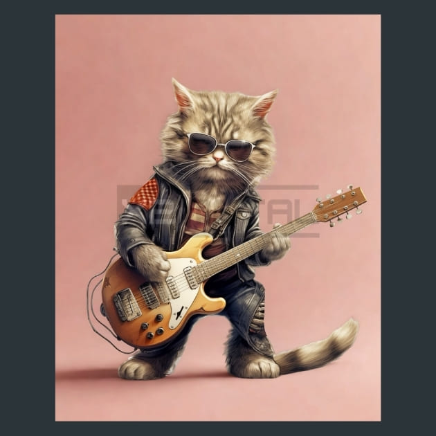 Mother of the Wild Cat Metal Prints Wall Art by X2Metal