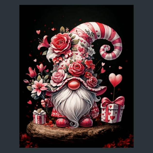 Mother’s Day Gnomes 26 Metal Wall Art and Desktop Mouse Pad by X2Metal