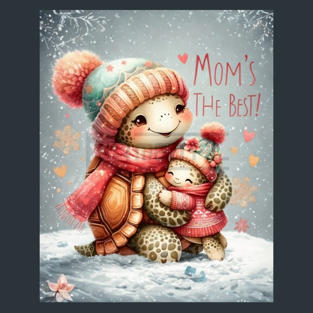 Mothers Day Animals 8 Metal Wall Art and Desktop Mouse Pad by X2Metal