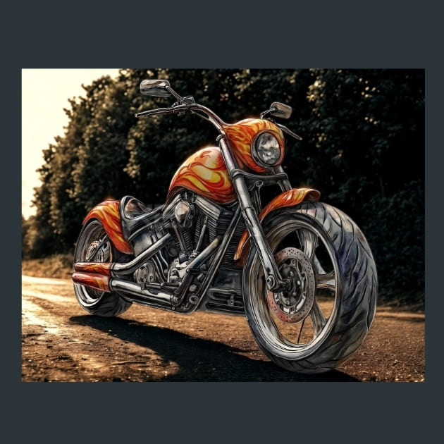 Motorcycles-Ride-Legends-3-metal-prints-posters-mouse-pads