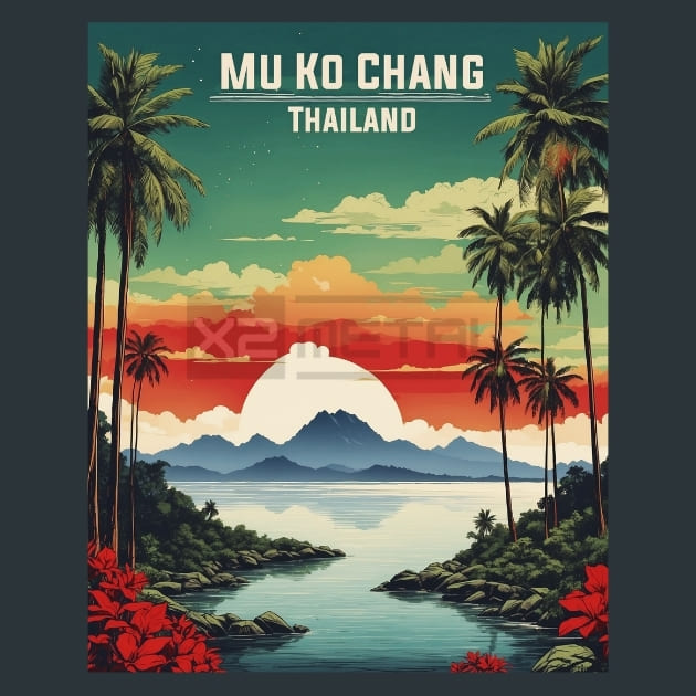 Mu Ko Chang National Pr Thailand Metal Prints Posters and Mouse Pads