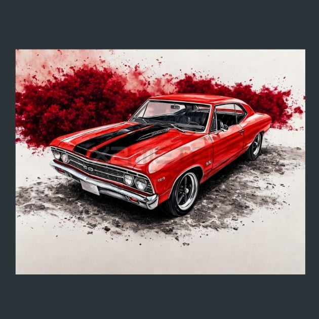 Muscle-Cars-3-metal-prints-posters-mouse-pads