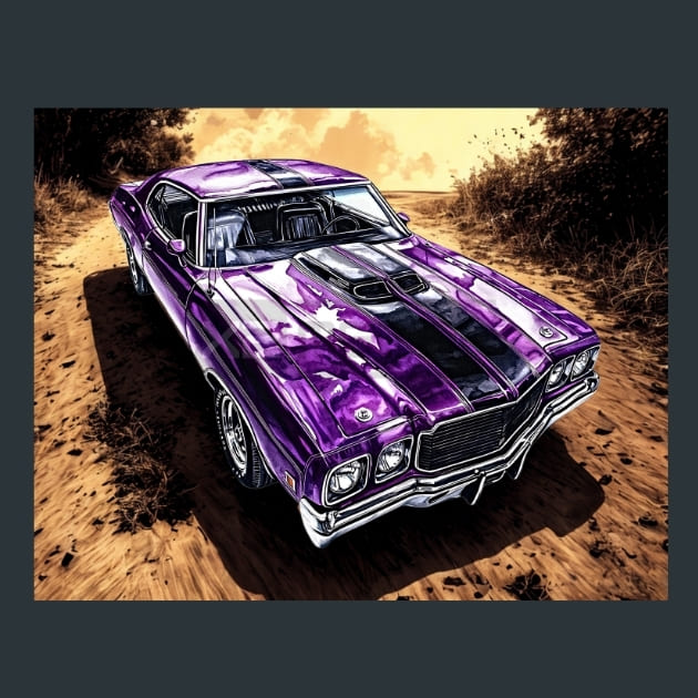 Muscle-Cars-4-metal-prints-posters-mouse-pads