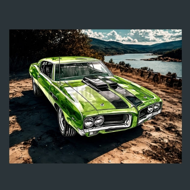 Muscle-Cars-5-metal-prints-posters-mouse-pads