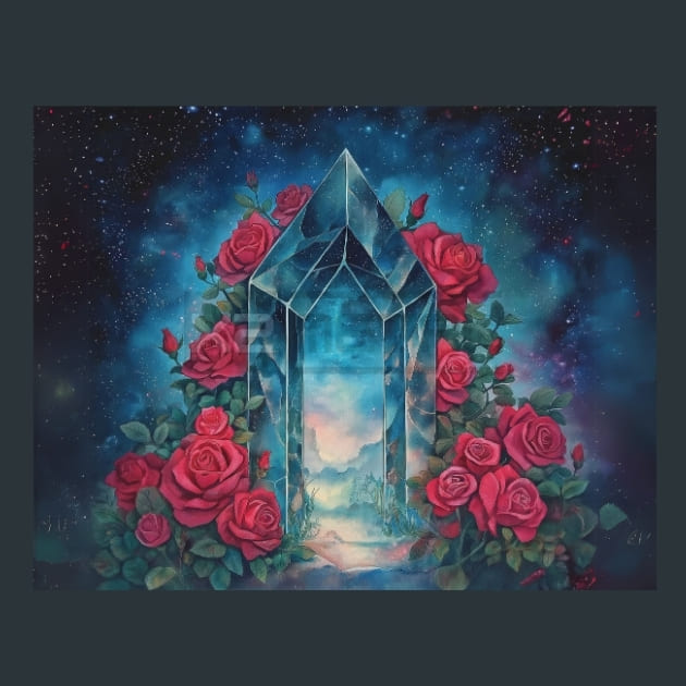 Mystic Minerals 14 Metal Wall Art and Desktop Mouse Pad by X2Metal
