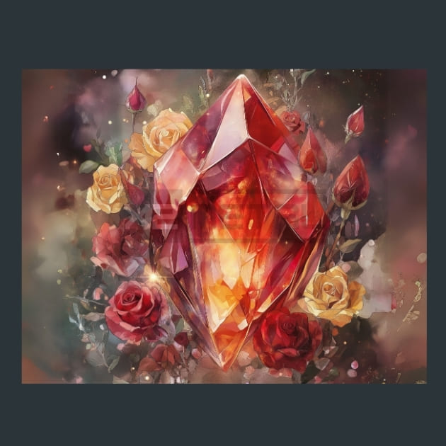 Mystic Minerals 15 Metal Wall Art and Desktop Mouse Pad by X2Metal