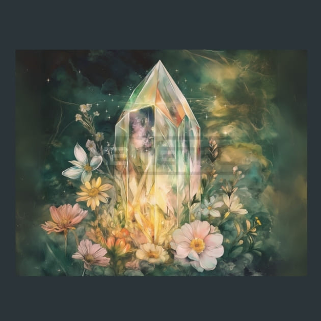 Mystic Minerals 6 Metal Wall Art and Desktop Mouse Pad by X2Metal