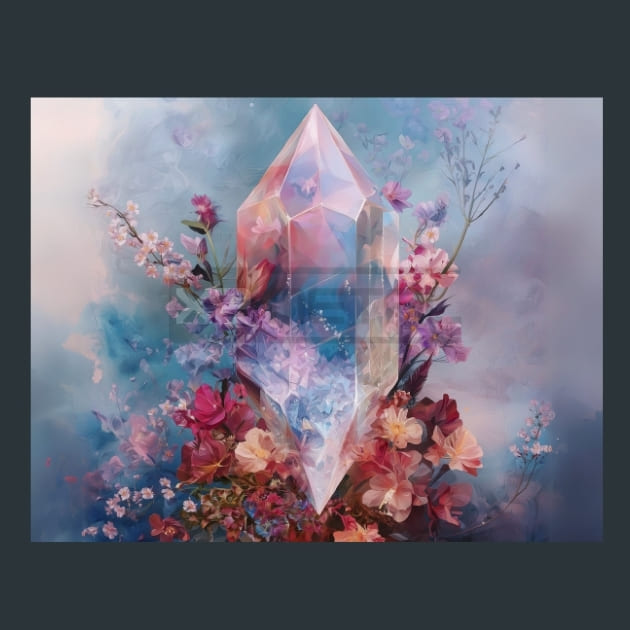 Mystic Minerals 17 Metal Wall Art and Desktop Mouse Pad by X2Metal