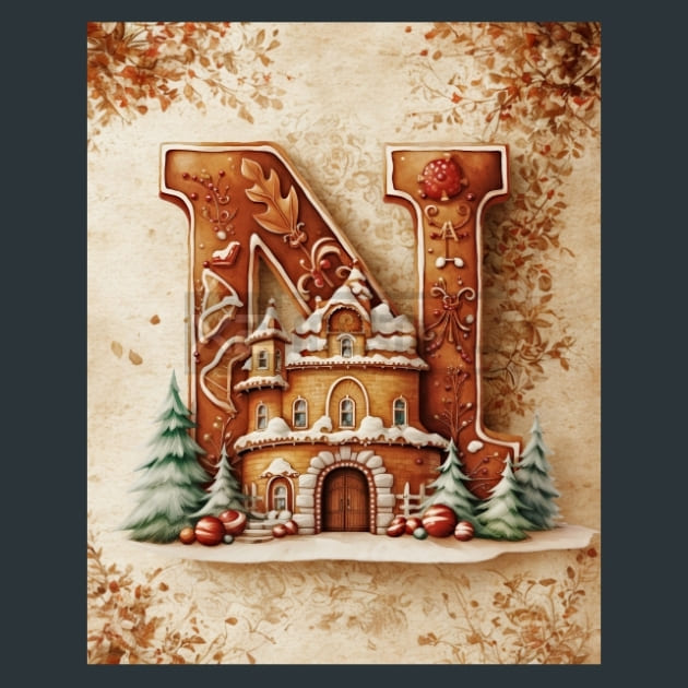 Xmas Letters Metal Prints, Posters &amp; – Metal Print &amp; Mouse Pad | ChromaLuxe | Made in Iowa USA