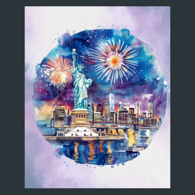 National Pattern – Metal Print &amp; Mouse Pad | ChromaLuxe | Made in Iowa USA