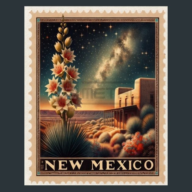 New-Mexico-Stamp-2-Metal-Prints