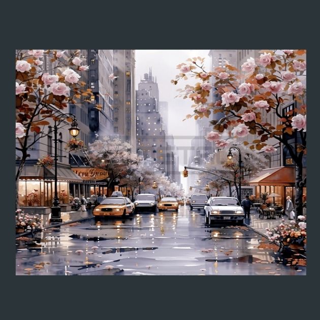 NewYork Skyline 25 Metal Wall Art and Desktop Mouse Pad by X2Metal