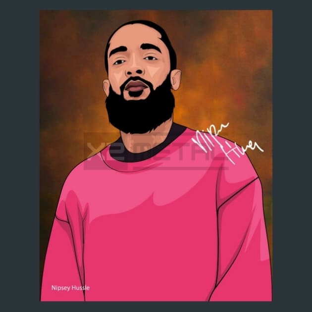 Nipsey-Husstle-metal-prints-posters-mouse-pads
