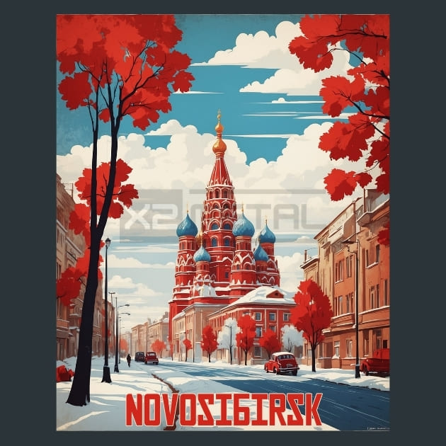 Novosibirsk Russia Metal Prints Posters and Mouse Pads