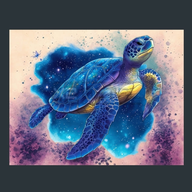 Ocean Memory Turtles – Metal Print &amp; Mouse Pad | ChromaLuxe | Made in Iowa USA