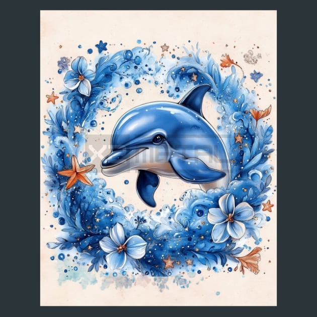 Ocean’s Laughter Metal Wall Art and Desktop Mouse Pad by X2Metal