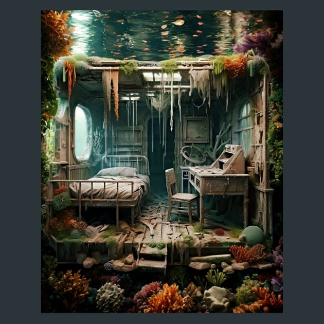 Officers-Quarters-Shipwreck-Relics-metal-prints-posters-mouse-pads