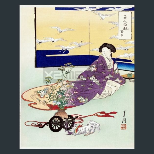Ogata-Gekko-5-Japanese-Art-Metal-Print