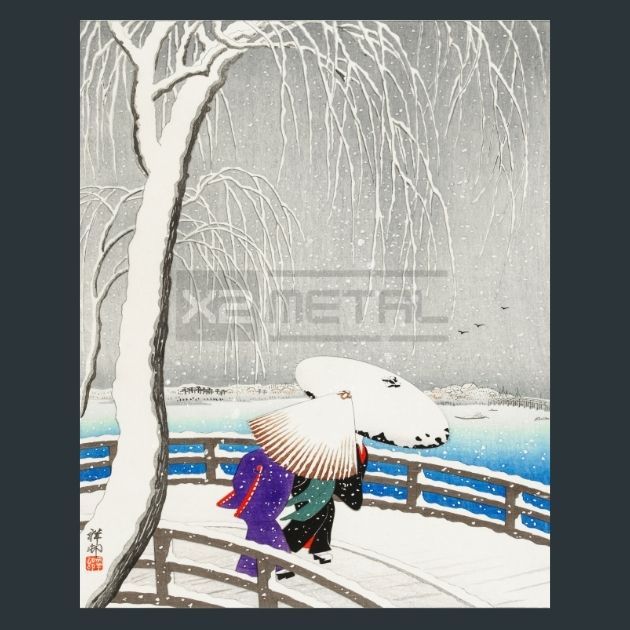 Ohara-Koson-5-Japanese-Art-Metal-Print