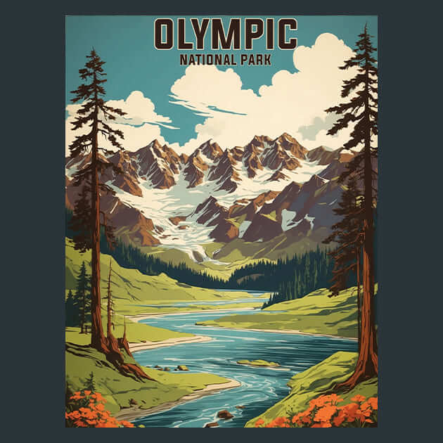 Olympic – Metal Print &amp; Mouse Pad | ChromaLuxe | Made in Iowa USA