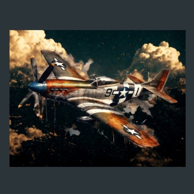 P-51-Mustang-Jet-10-Metal-Prints