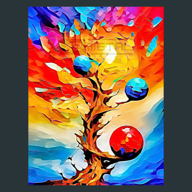 Painted Prism – Metal Print &amp; Mouse Pad | ChromaLuxe | Made in Iowa USA