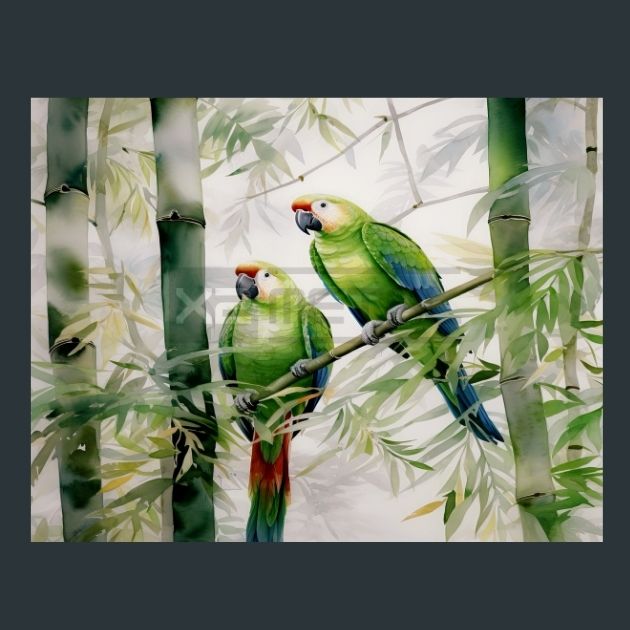 Parrots-Charm-10-metal-prints