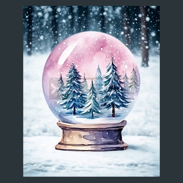Pastel Christmas 10 Metal Wall Art and Desktop Mouse Pad by X2Metal