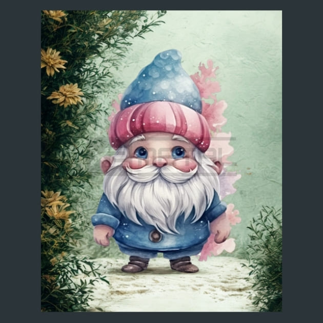 Pastel Christmas 26 Metal Wall Art and Desktop Mouse Pad by X2Metal