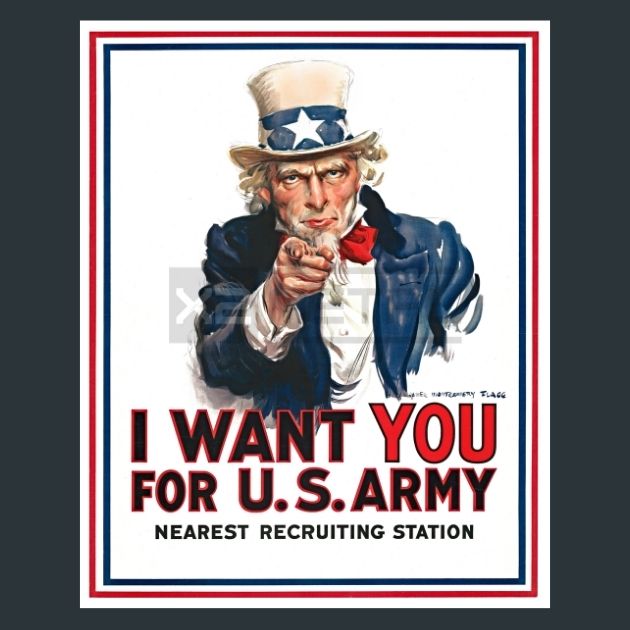 Patriotic 12 Metal Wall Art and Desktop Mouse Pad by X2Metal