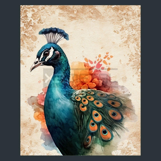 Peacock-Grace-4-metal-prints-posters-mouse-pads