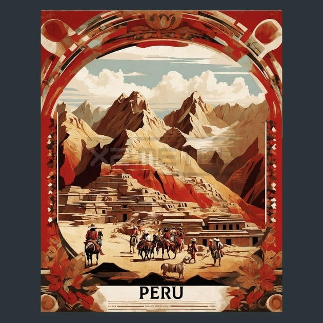 Peru 2 Metal Prints Posters and Mouse Pads